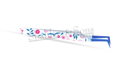 Blue Tip Pattern Tweezers