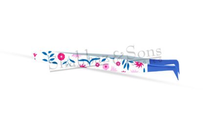 Blue Tip Pattern Tweezers